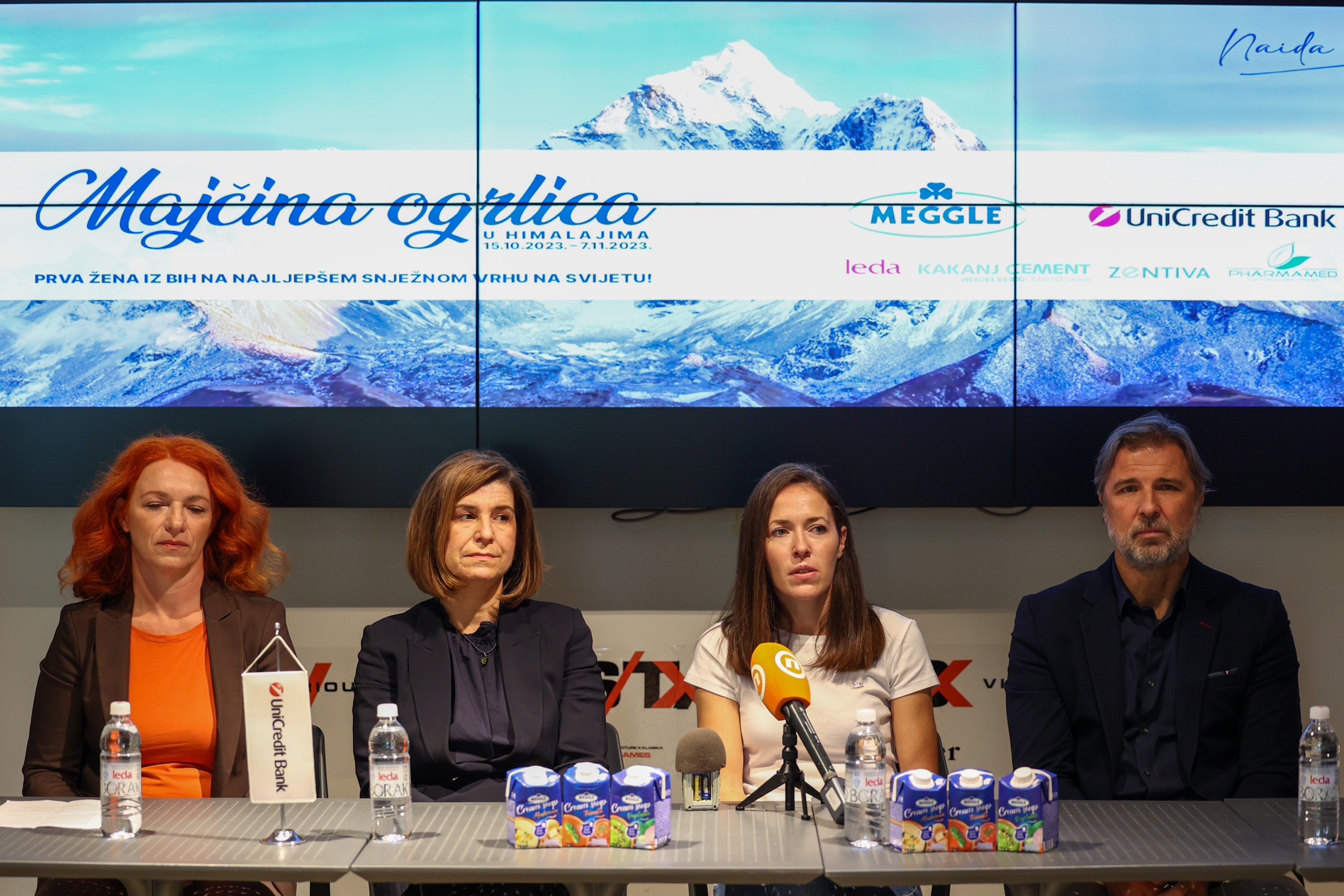 Danas smo ispratili Naidu Avdić, koja nakon leta za Beograd nastavlja za Himalaje – krajnji cilj je popeti se na Ama Dablam
